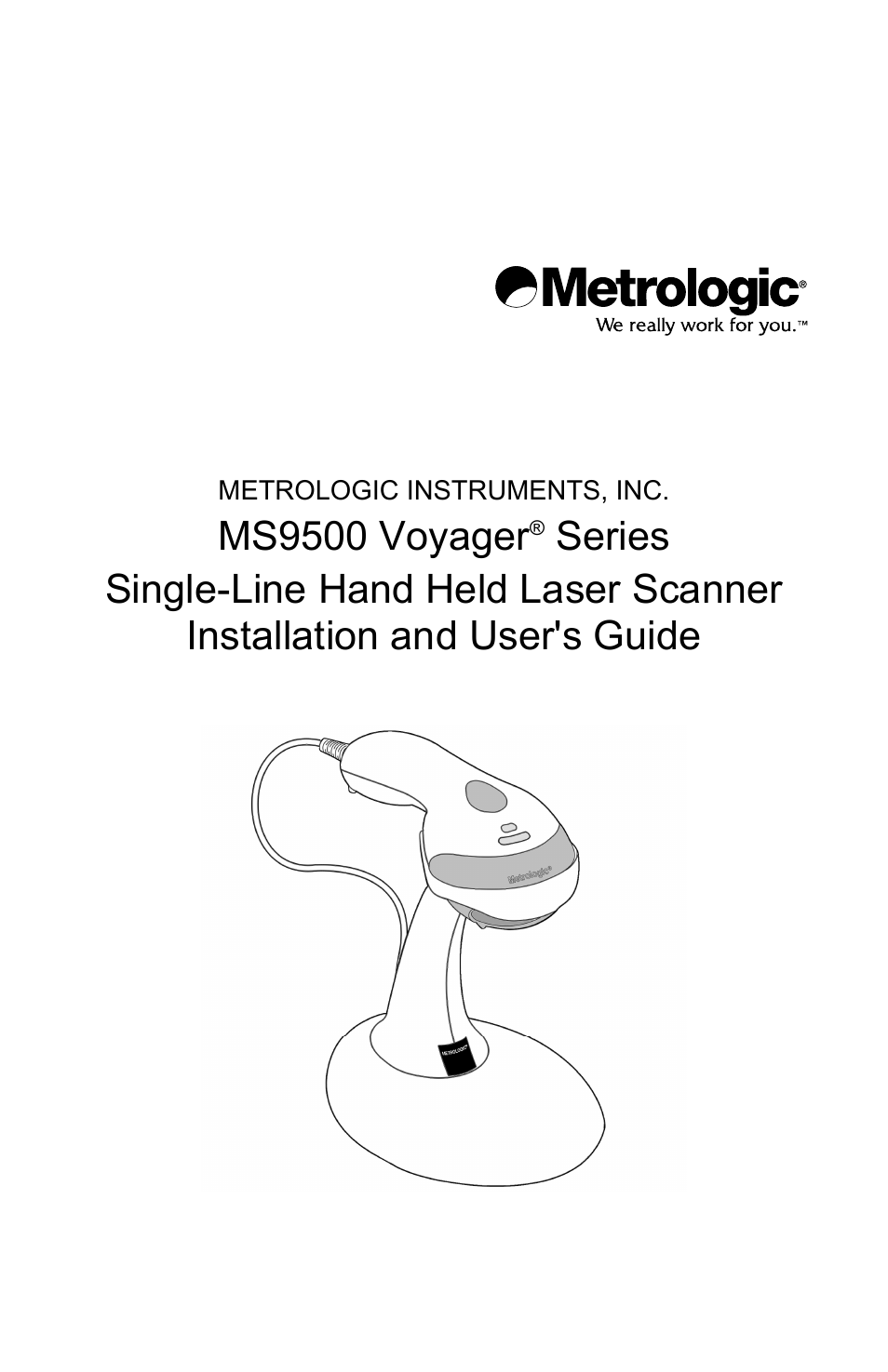Metrologic Instruments Voyager MS9500 Series User Manual | 56 pages