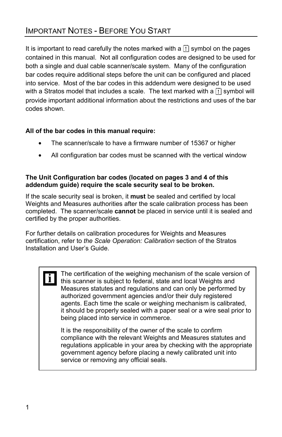 Metrologic Instruments Stratos MS2x20 Series User Manual | Page 6 / 92