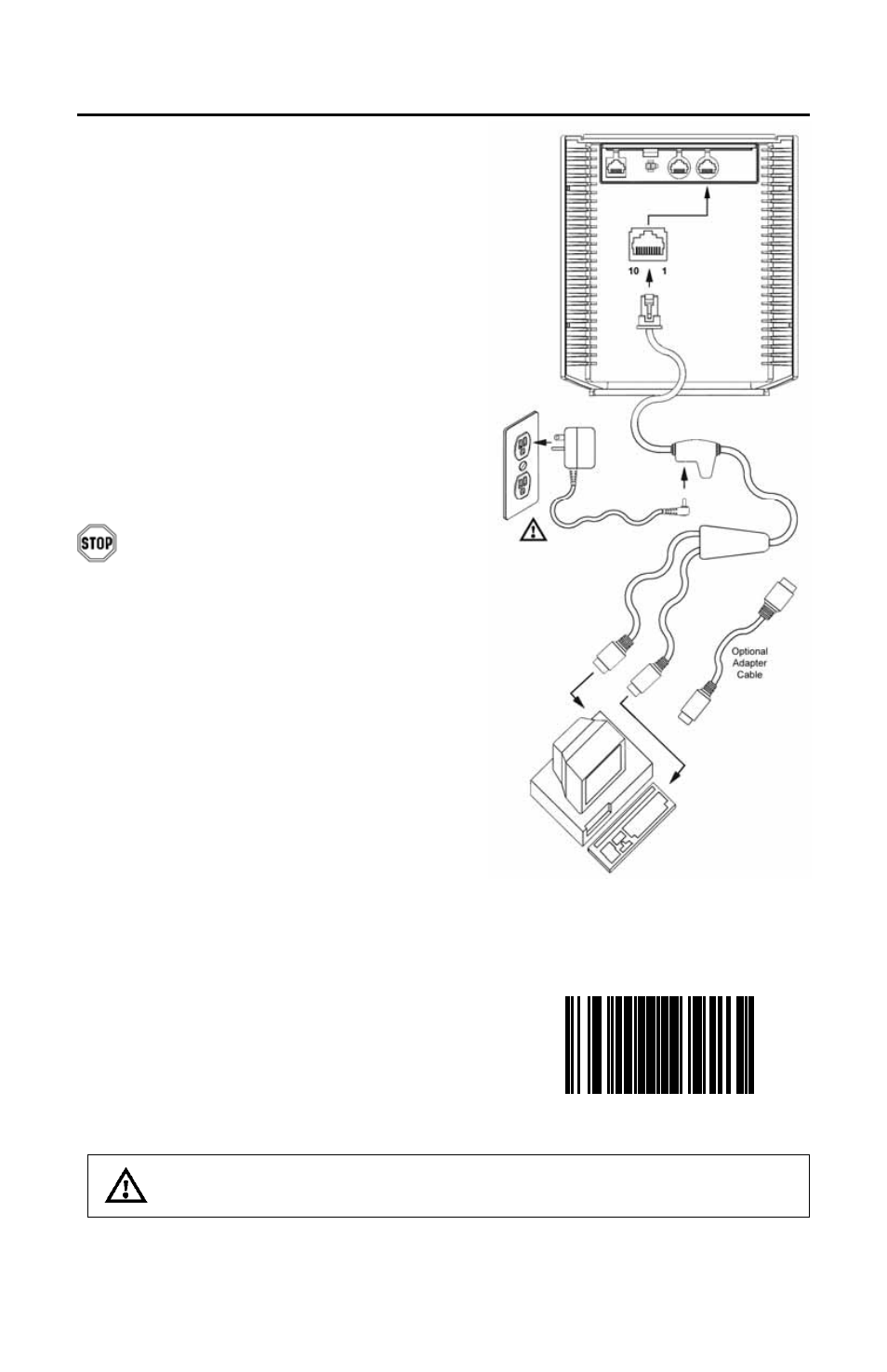 For keyboard wedge interface | Metrologic Instruments MS7320 User Manual | Page 9 / 64