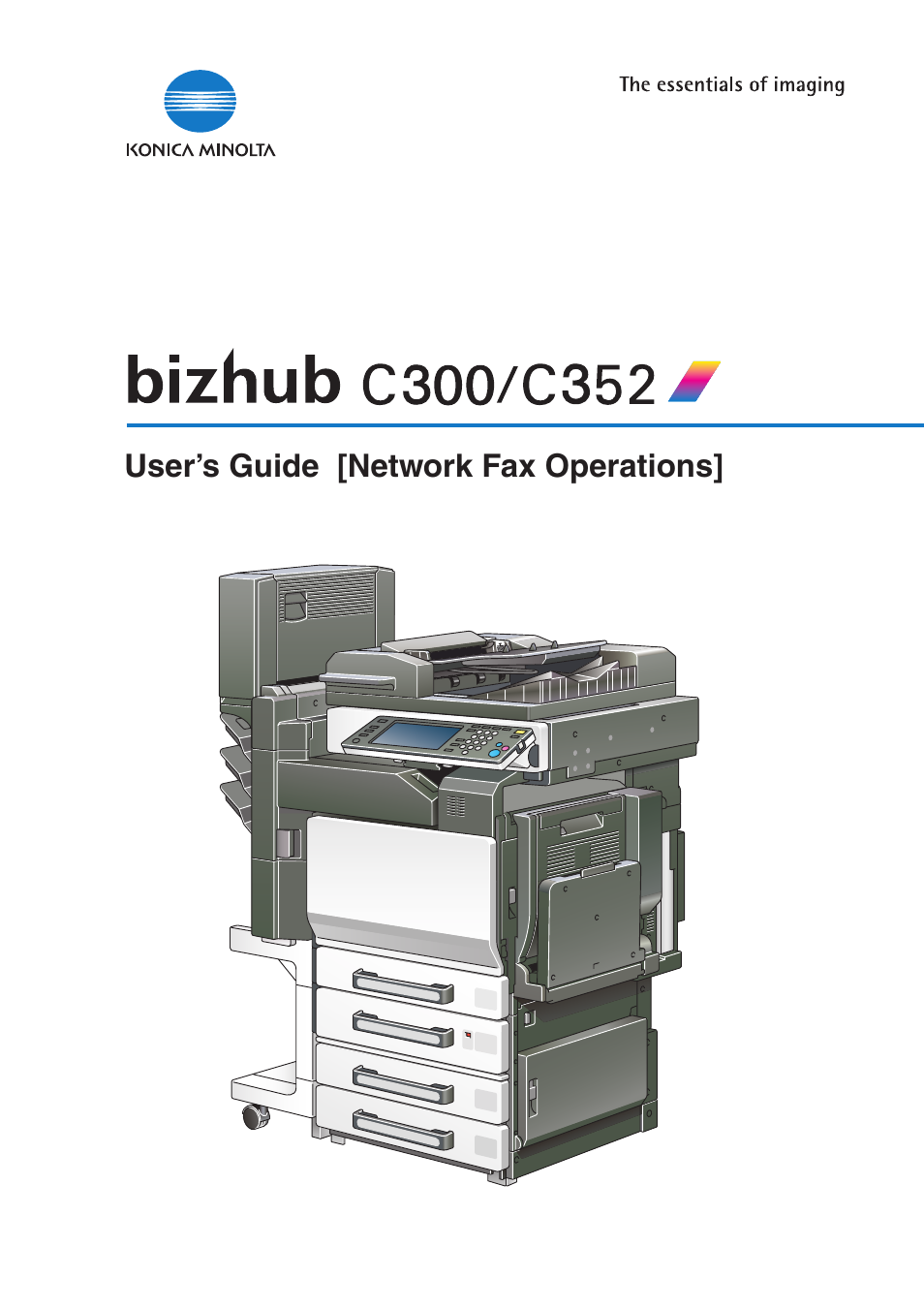 Konica Minolta bizhub C300 User Manual | 342 pages