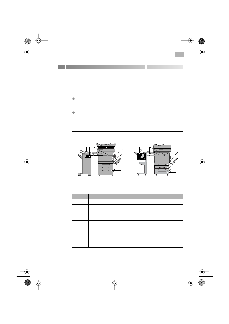 8 troubleshooting, 1 clearing misfed paper, Troubleshooting | Clearing misfed paper -1, 8troubleshooting | Minolta CF3102 User Manual | Page 132 / 177