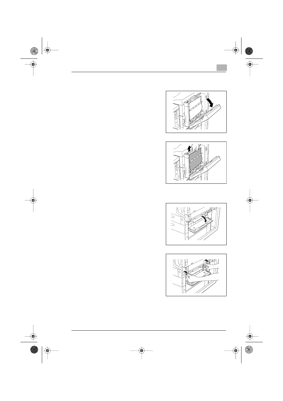 To clear a paper misfeed in the duplex unit, To clear a paper misfeed in a paper drawer, T (p. 8-3 | P. 8-3) | Minolta CF3102 User Manual | Page 134 / 177