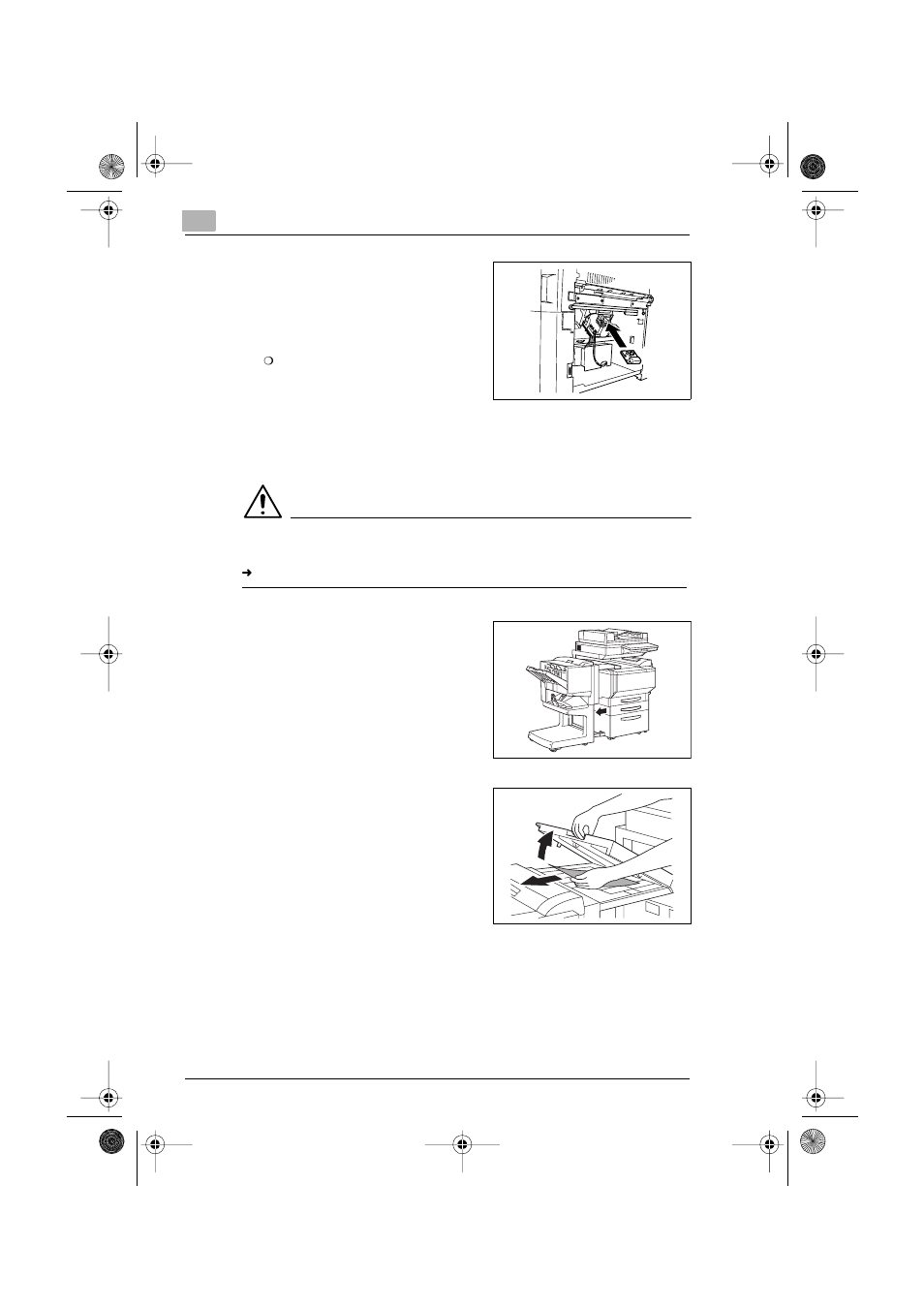 To clear jammed staples in fn-8, To clear jammed staples in fn-8 -18 | Minolta CF3102 User Manual | Page 149 / 177