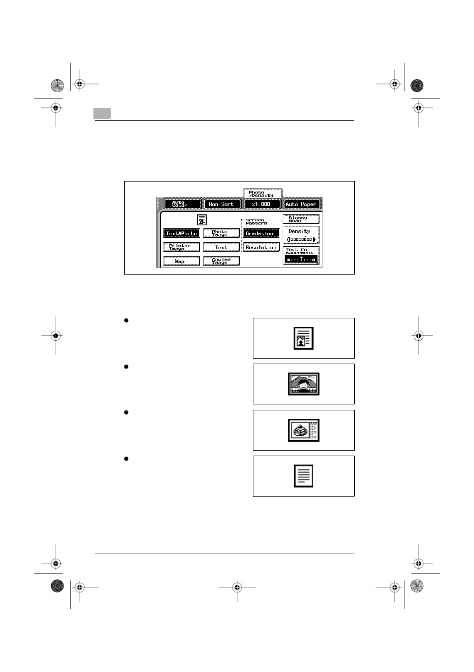 Photo/density, Photo/density -10 | Minolta CF3102 User Manual | Page 35 / 177