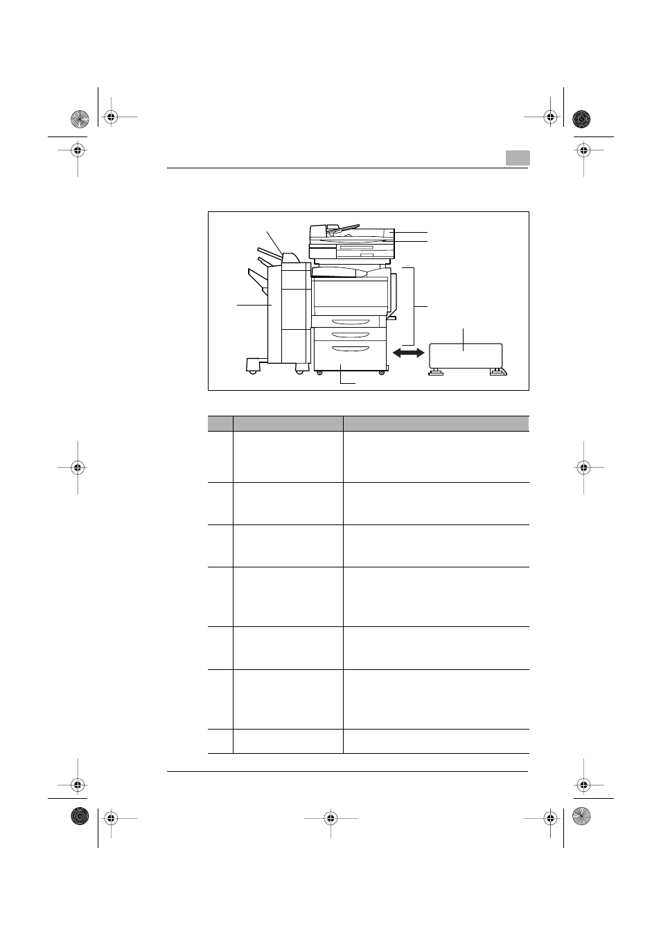 3 components and their functions, Components and their functions -15 | Minolta CF3102 User Manual | Page 40 / 177