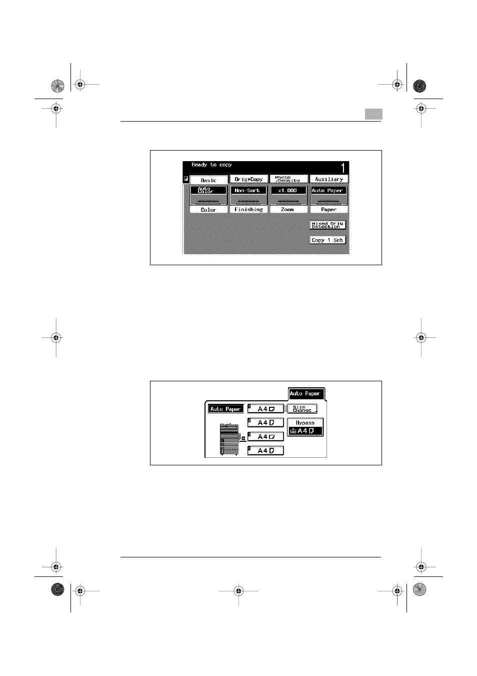 Setting the paper size for the 1st drawer, To set the paper size | Minolta CF3102 User Manual | Page 74 / 177