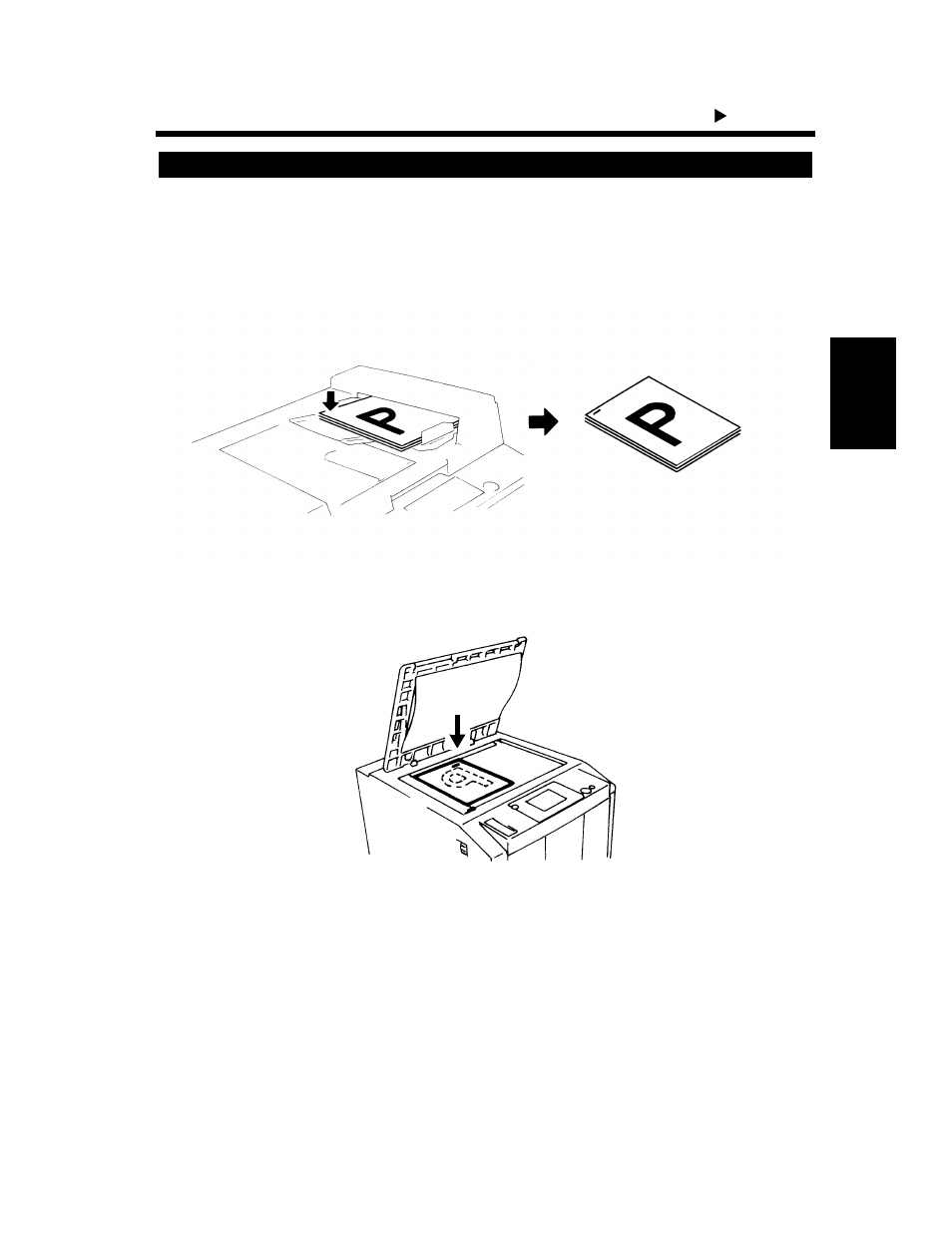 Original direction for stapling | Minolta CF910 User Manual | Page 106 / 206