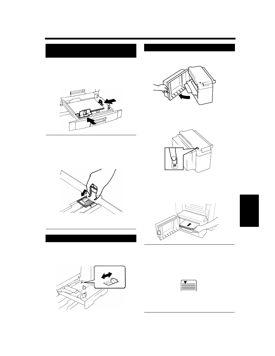 Large capacity cassette | Minolta CF910 User Manual | Page 170 / 206