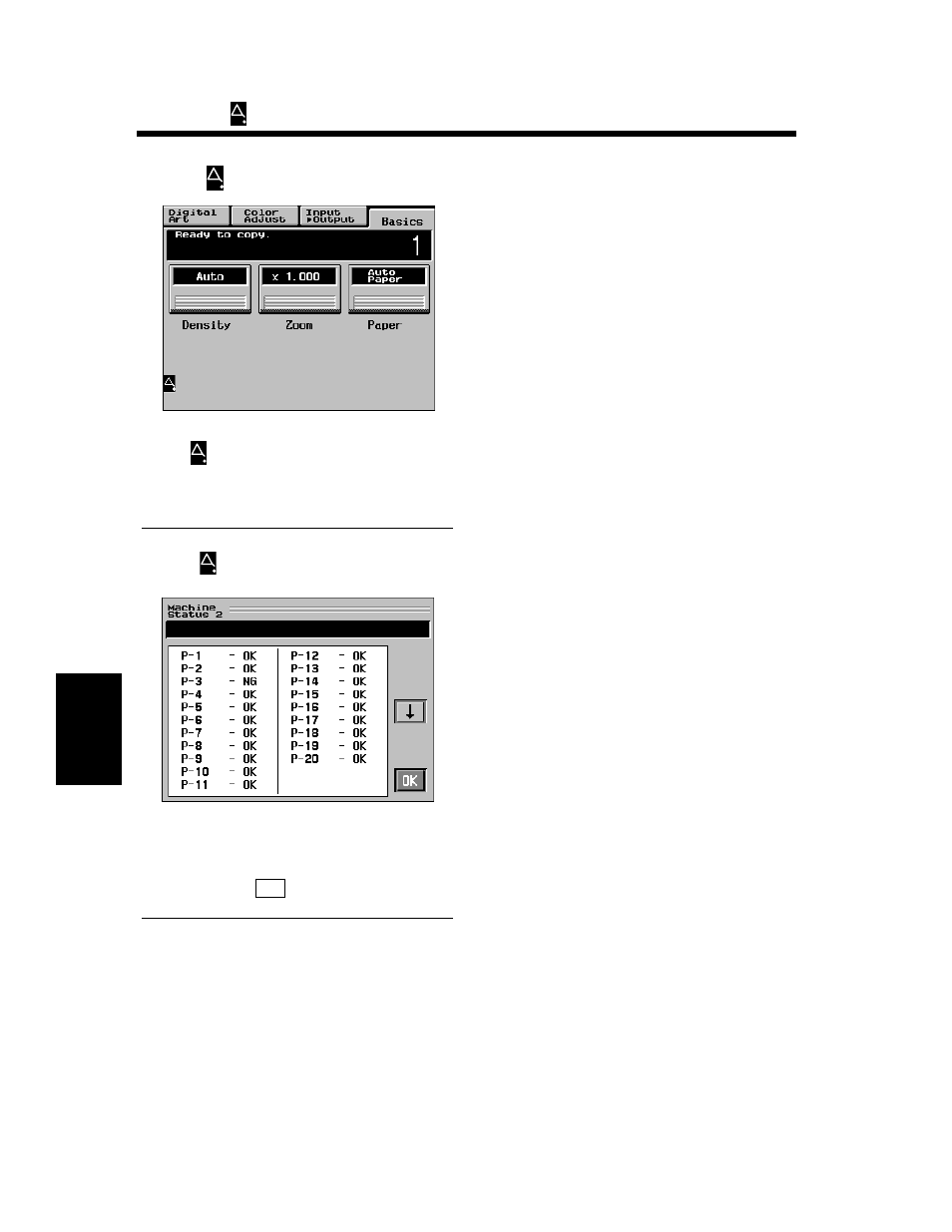 When appears | Minolta CF910 User Manual | Page 185 / 206