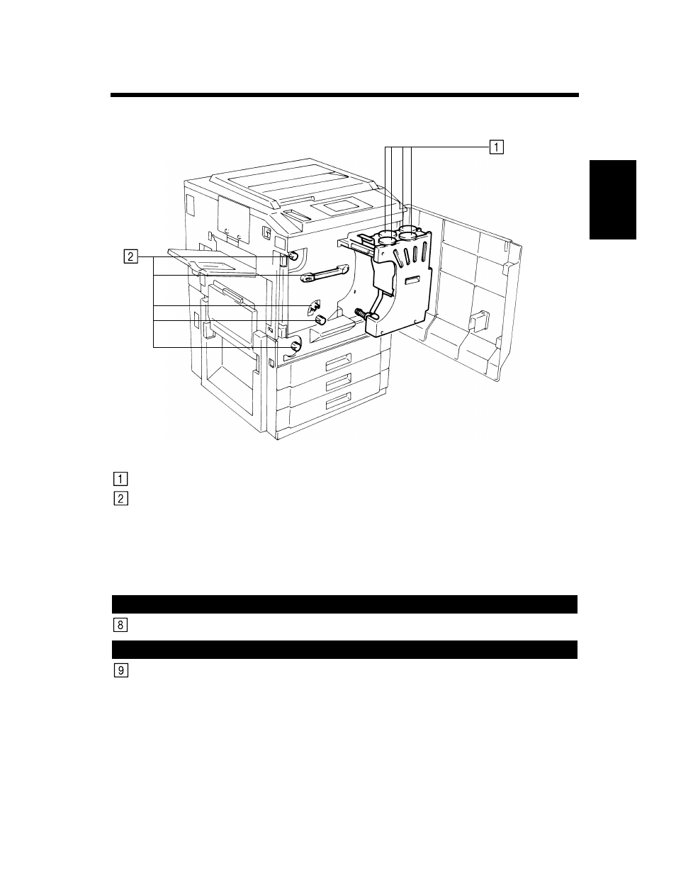 Inside the copier | Minolta CF910 User Manual | Page 22 / 206