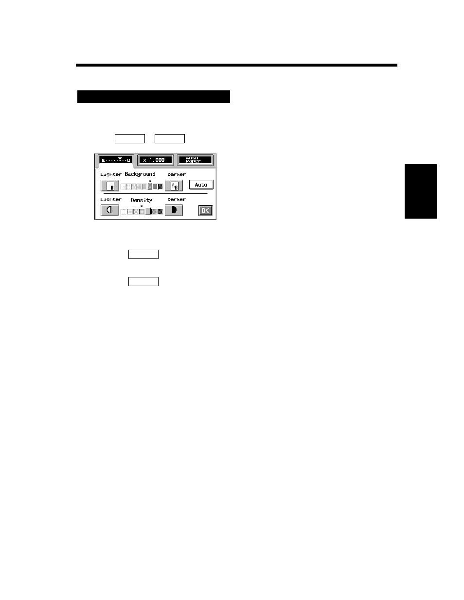 Adjusting the image density | Minolta CF910 User Manual | Page 50 / 206