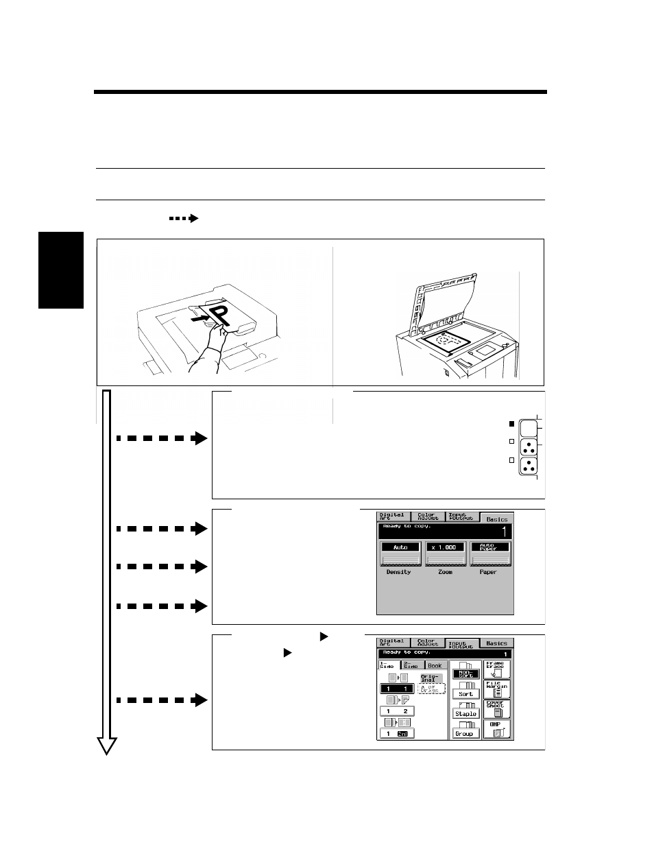 Basic copying overview | Minolta CF910 User Manual | Page 79 / 206