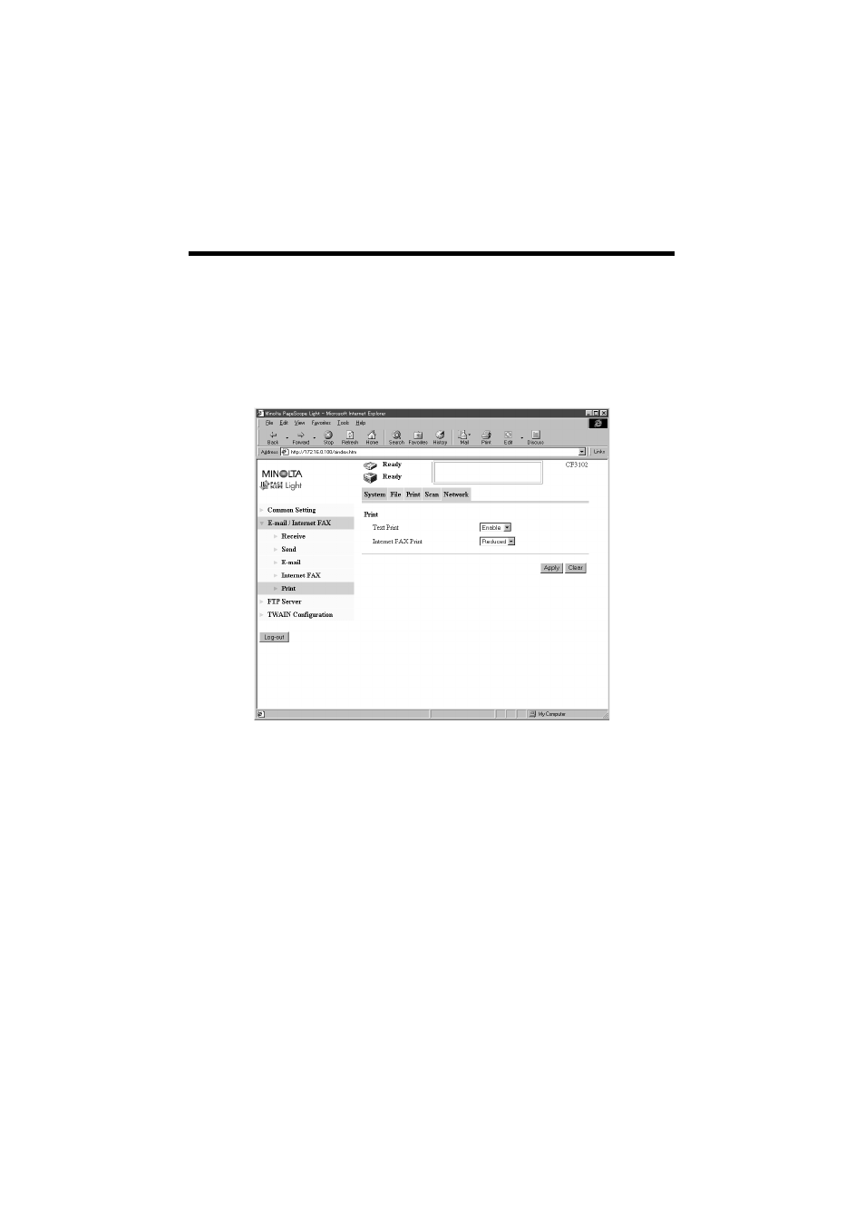 Minolta CN3101e User Manual | Page 108 / 208