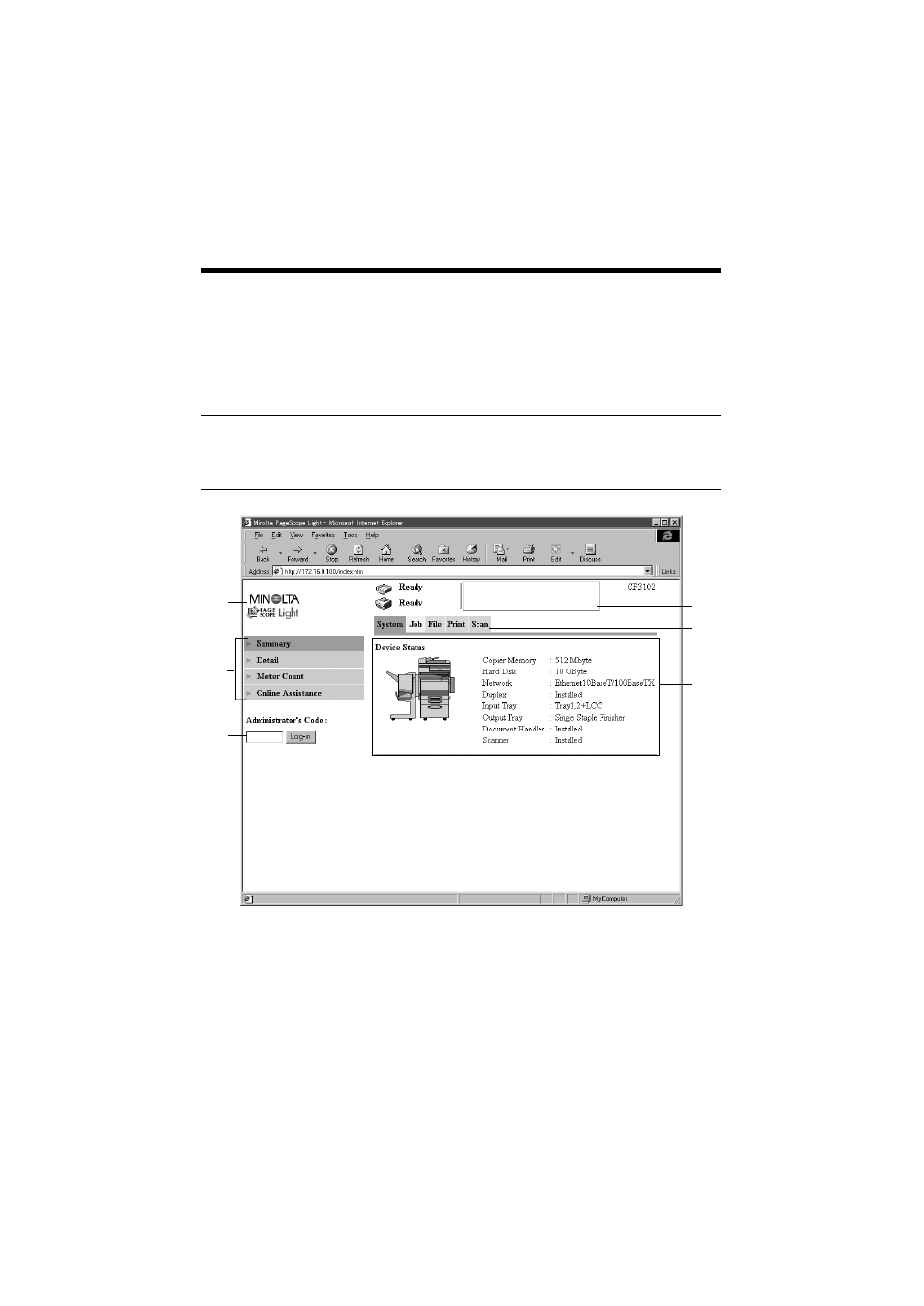 Minolta CN3101e User Manual | Page 148 / 208