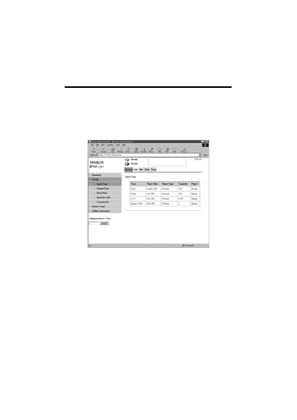 Minolta CN3101e User Manual | Page 151 / 208