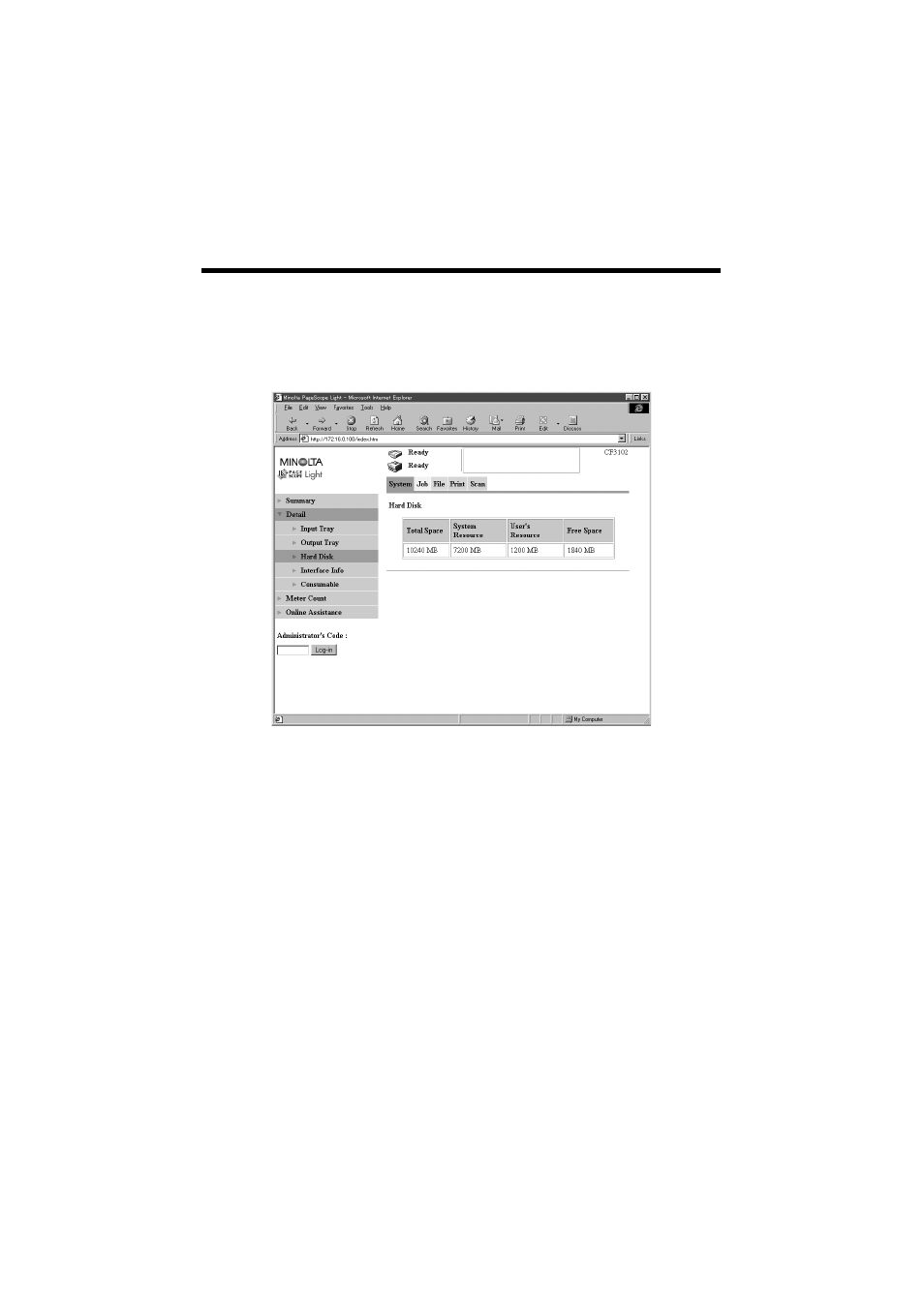 Minolta CN3101e User Manual | Page 154 / 208