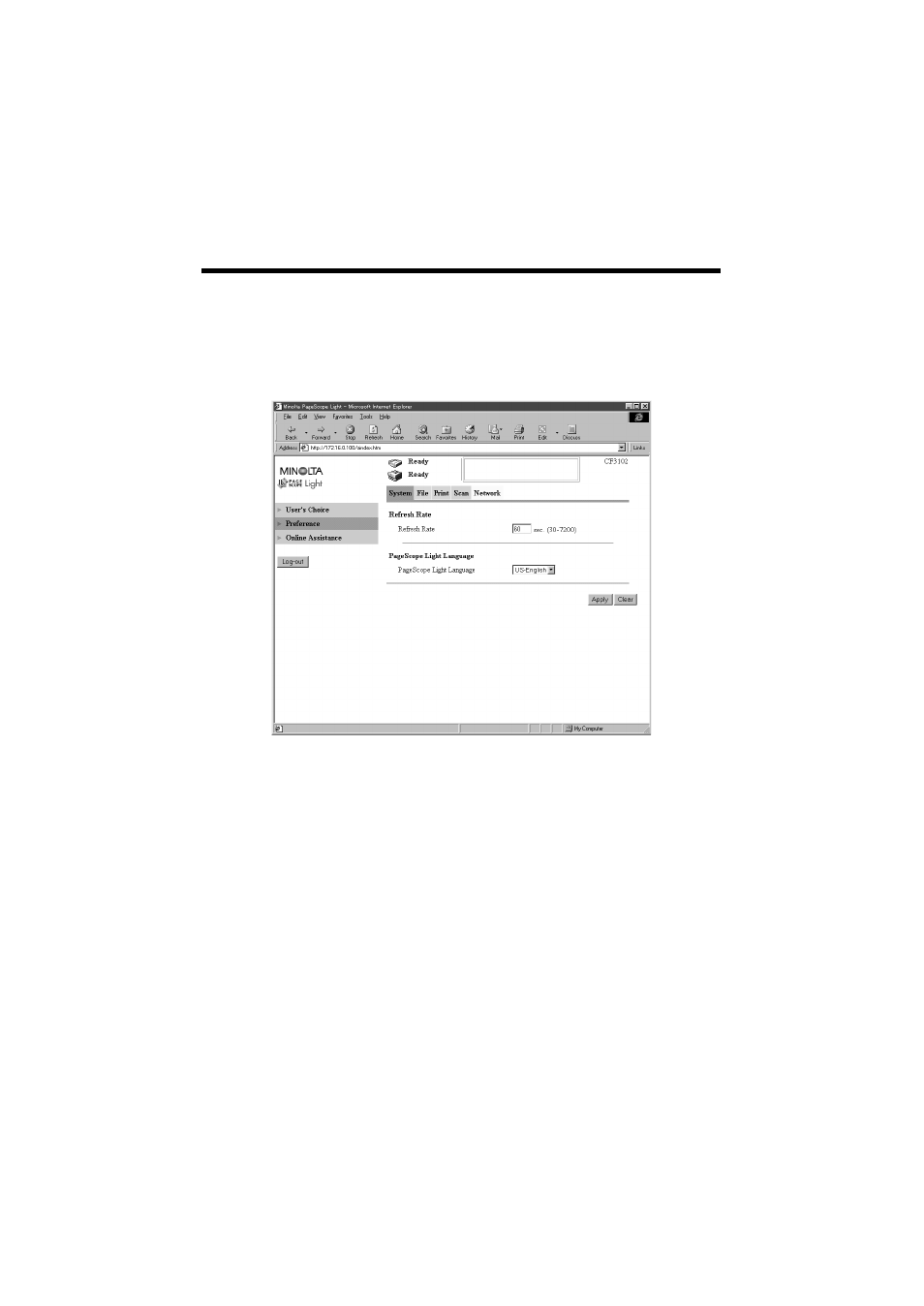 Minolta CN3101e User Manual | Page 181 / 208