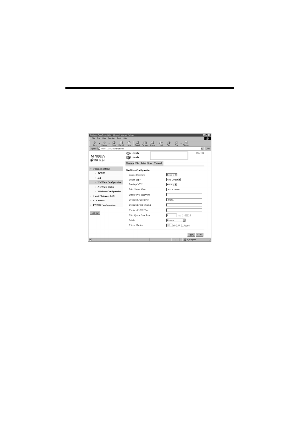 Minolta CN3101e User Manual | Page 190 / 208