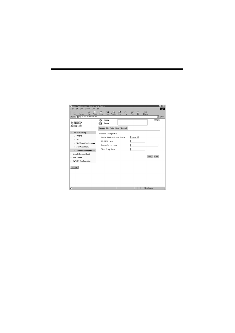 Minolta CN3101e User Manual | Page 193 / 208