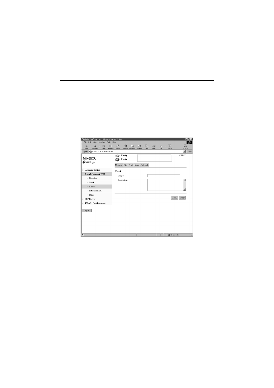 Minolta CN3101e User Manual | Page 98 / 208
