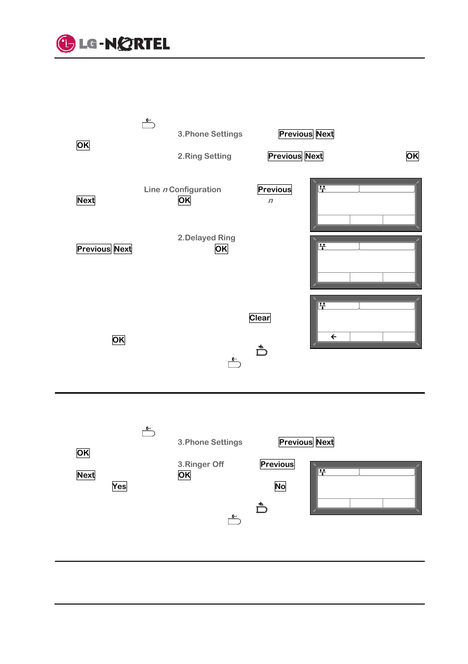 Ringer off, Enabling automatic headset operation, Ip8815 nortel ip phone user guide | Minolta IP8815 User Manual | Page 20 / 30