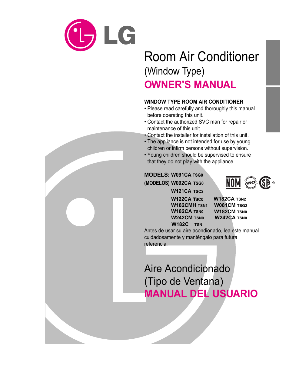 Minolta W121CA TSC2 User Manual | 19 pages