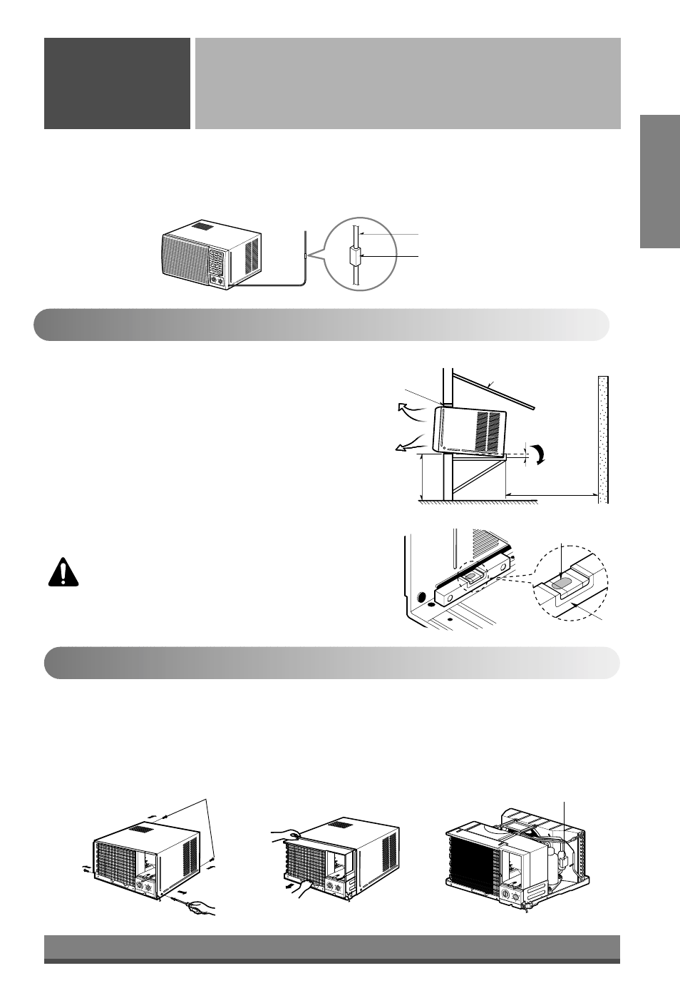 Installation steps, English, Select the best location | Remove the air conditioner from the case, Hardware installation | Minolta W121CA TSC2 User Manual | Page 15 / 19