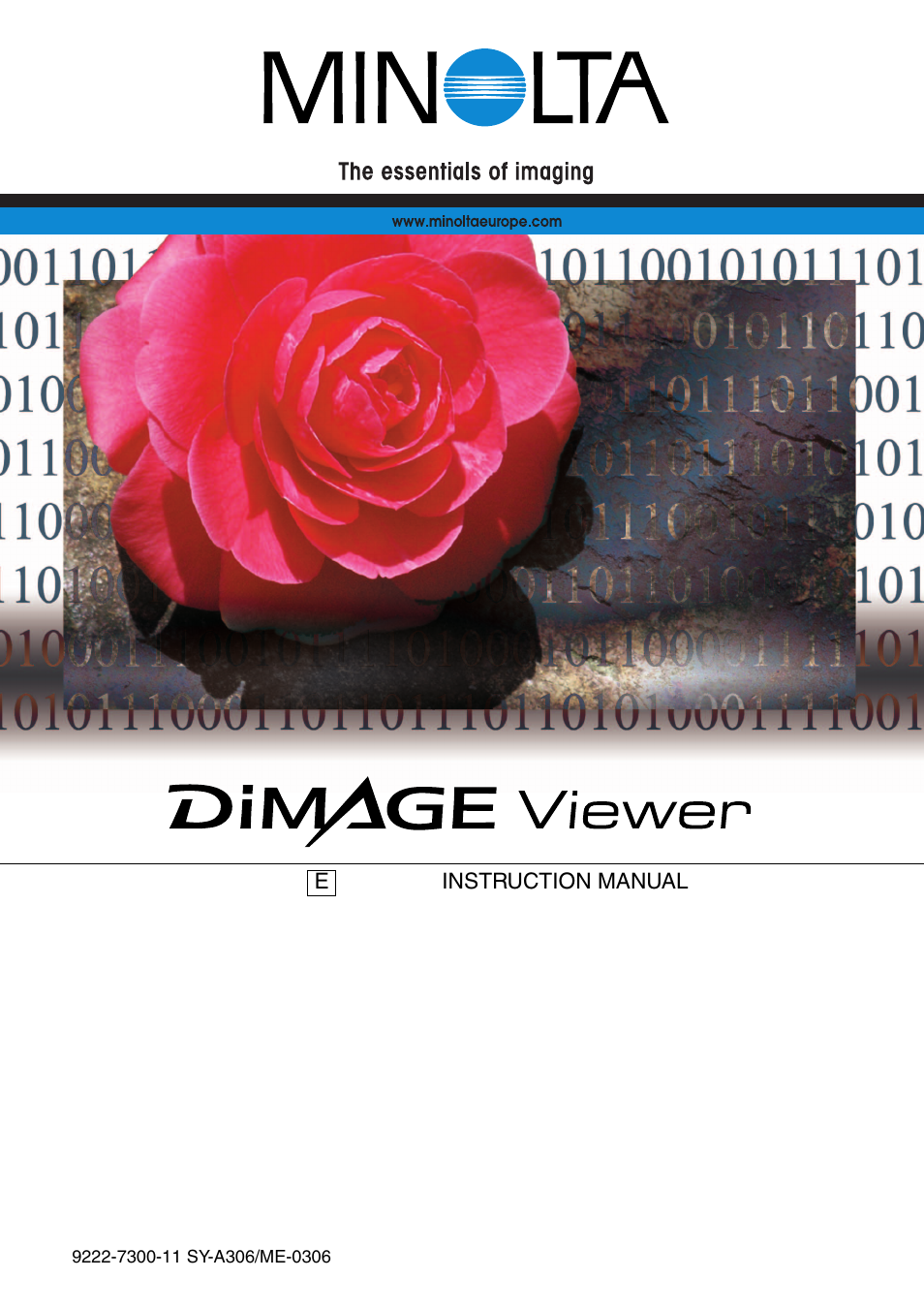 Minolta DiMAGE Viewer User Manual | 92 pages