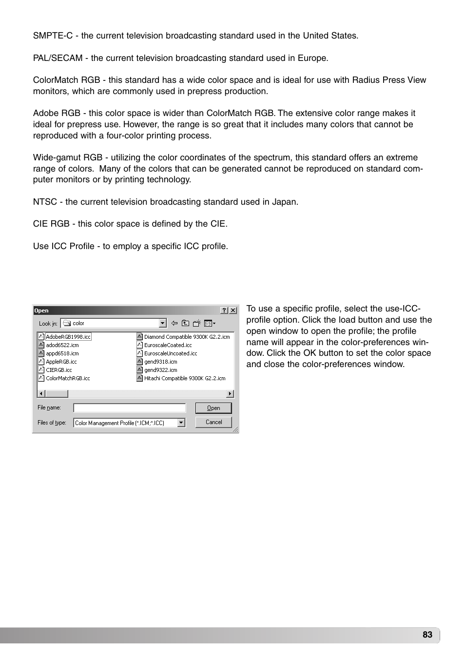 Minolta DiMAGE Viewer User Manual | Page 83 / 92
