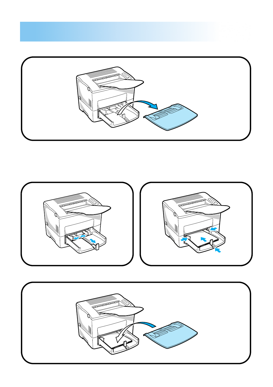 Step 3, Loading paper | Minolta Pageworks 18 User Manual | Page 9 / 22