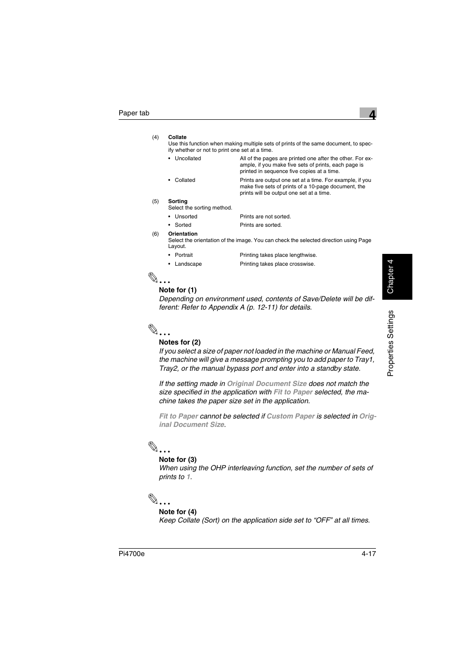 Minolta PI4700E User Manual | Page 100 / 426