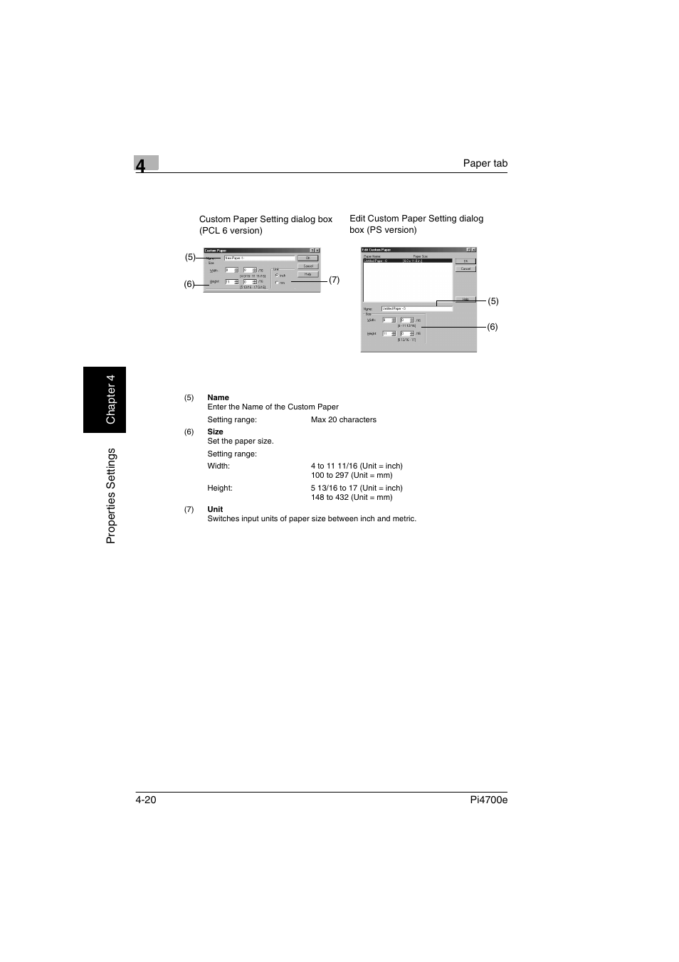 Minolta PI4700E User Manual | Page 103 / 426