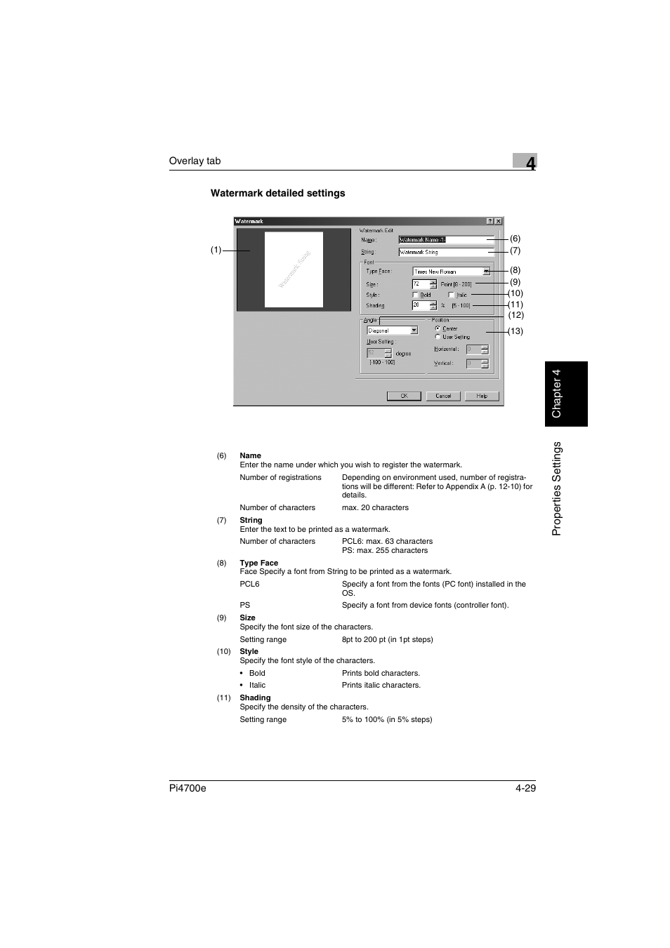 Minolta PI4700E User Manual | Page 112 / 426