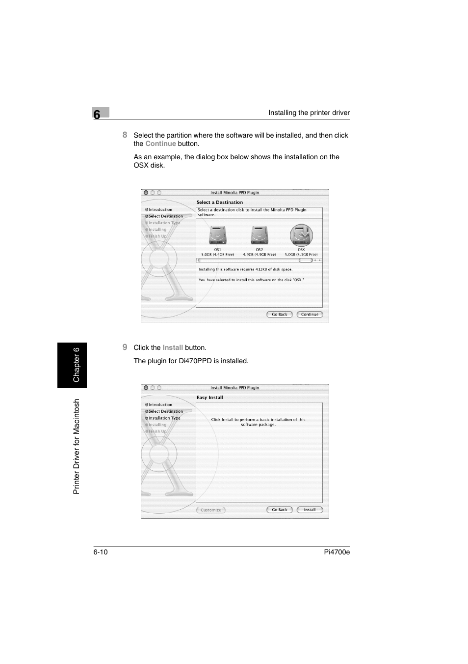 Minolta PI4700E User Manual | Page 165 / 426