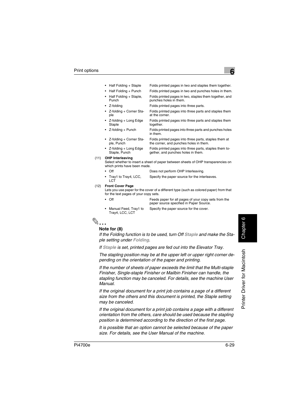 Minolta PI4700E User Manual | Page 184 / 426