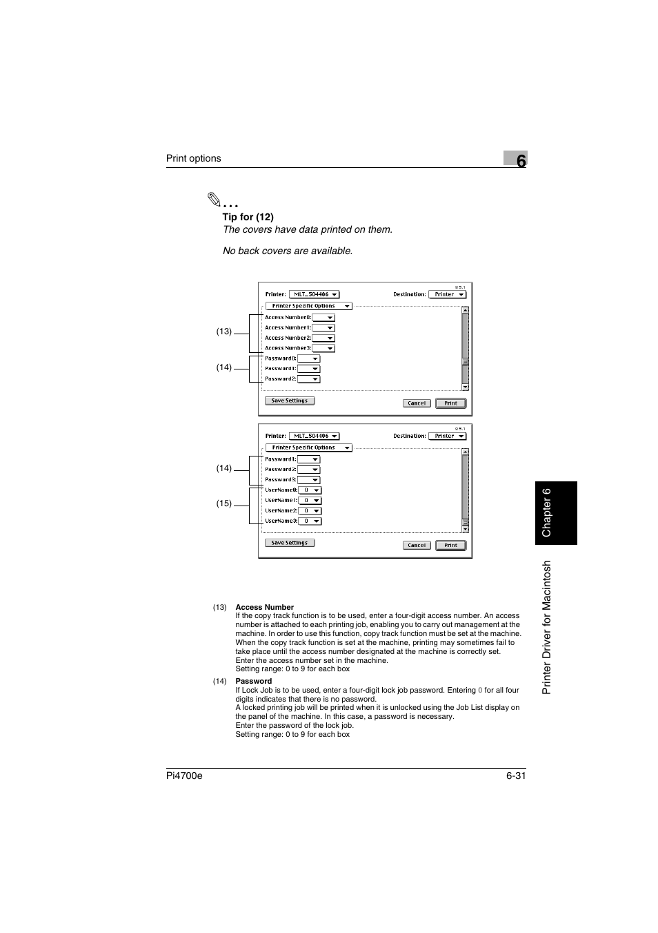 Minolta PI4700E User Manual | Page 186 / 426