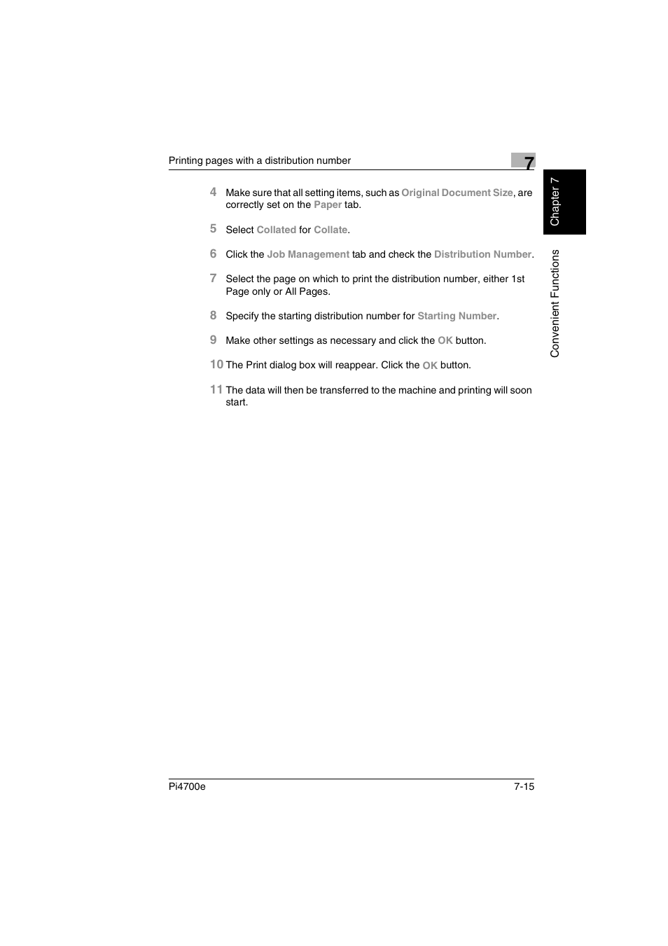 Minolta PI4700E User Manual | Page 210 / 426