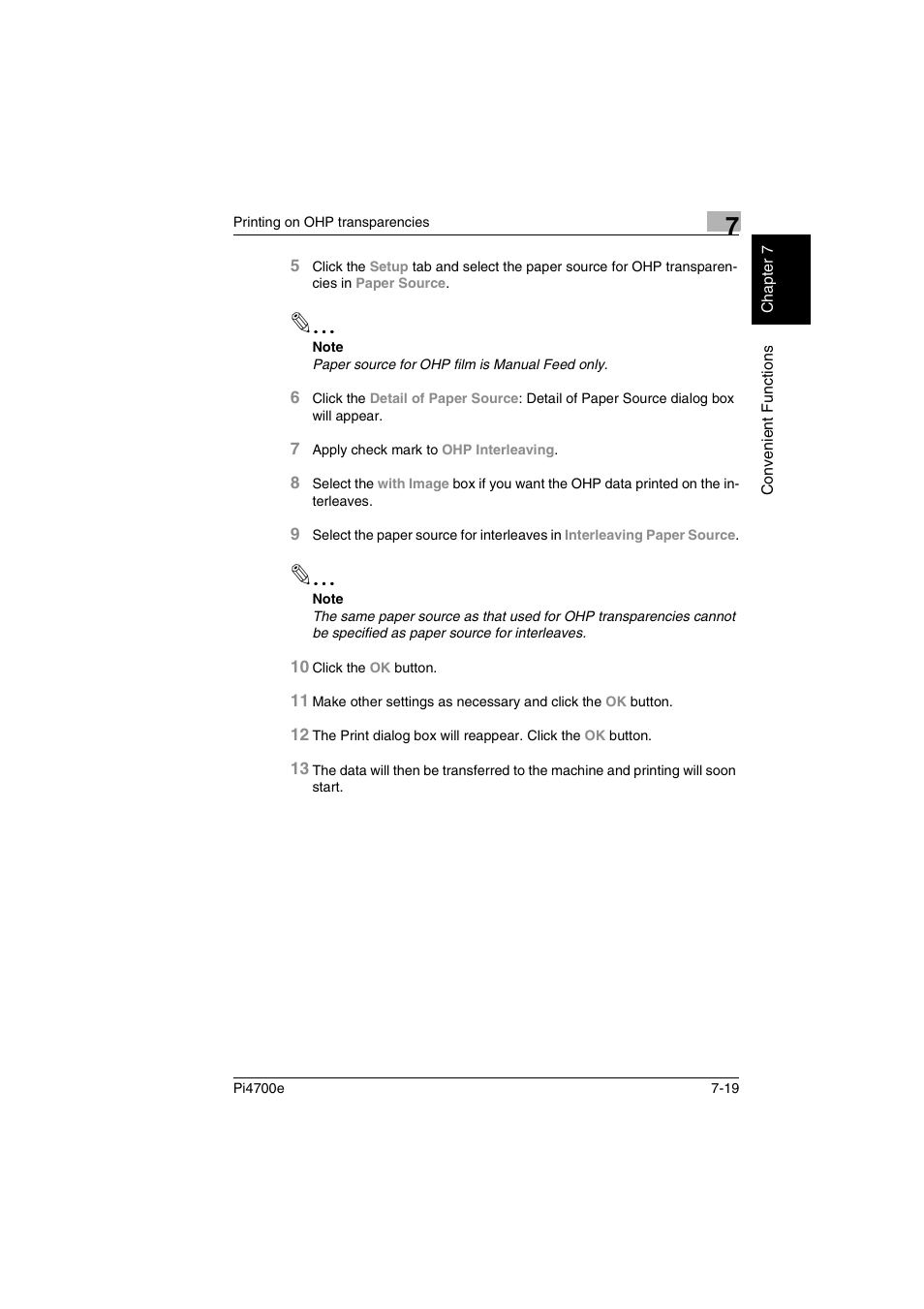 Minolta PI4700E User Manual | Page 214 / 426