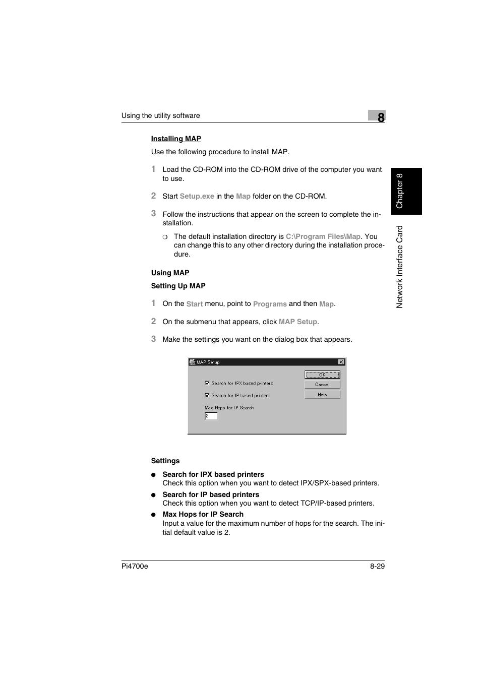 Minolta PI4700E User Manual | Page 260 / 426