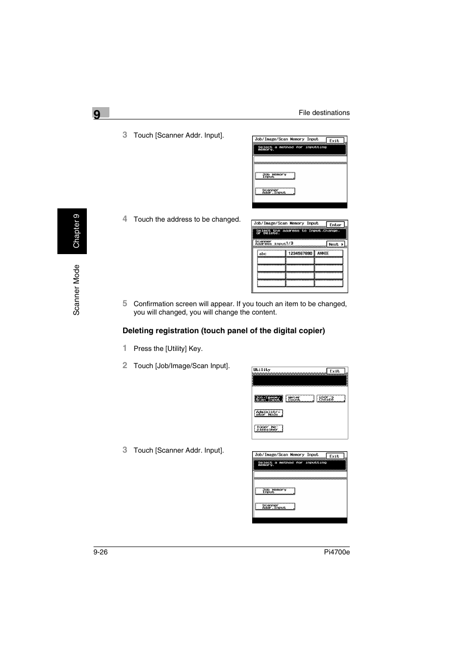 Minolta PI4700E User Manual | Page 311 / 426