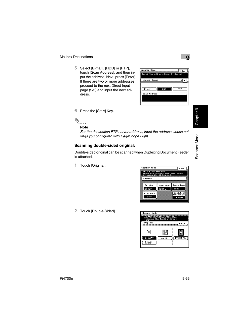 Scanning double-sided original | Minolta PI4700E User Manual | Page 318 / 426