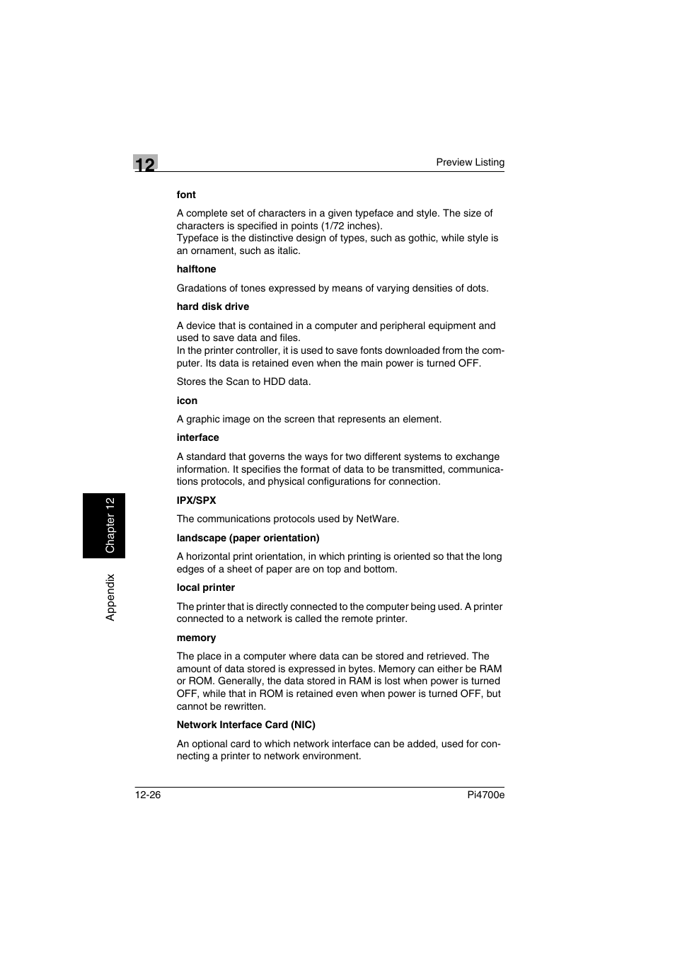 Minolta PI4700E User Manual | Page 377 / 426