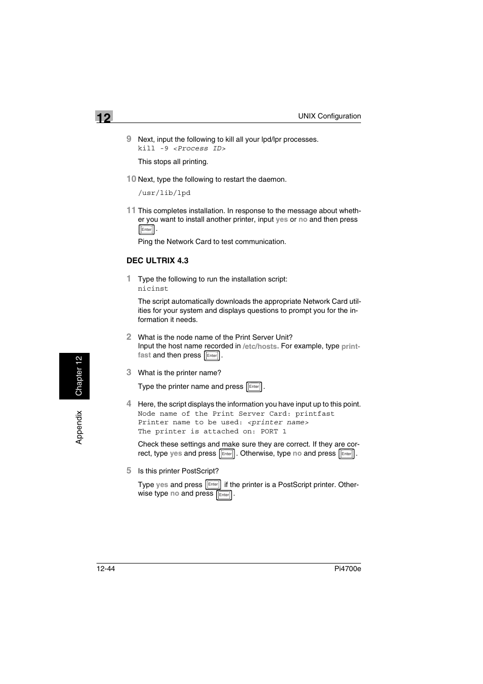 Dec ultrix 4.3 | Minolta PI4700E User Manual | Page 395 / 426