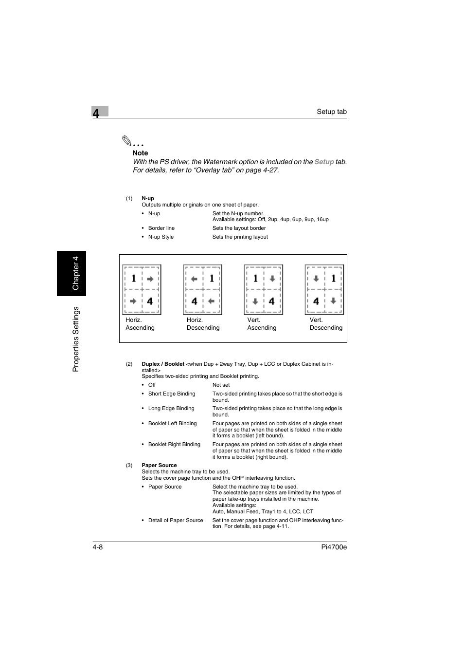 Minolta PI4700E User Manual | Page 91 / 426