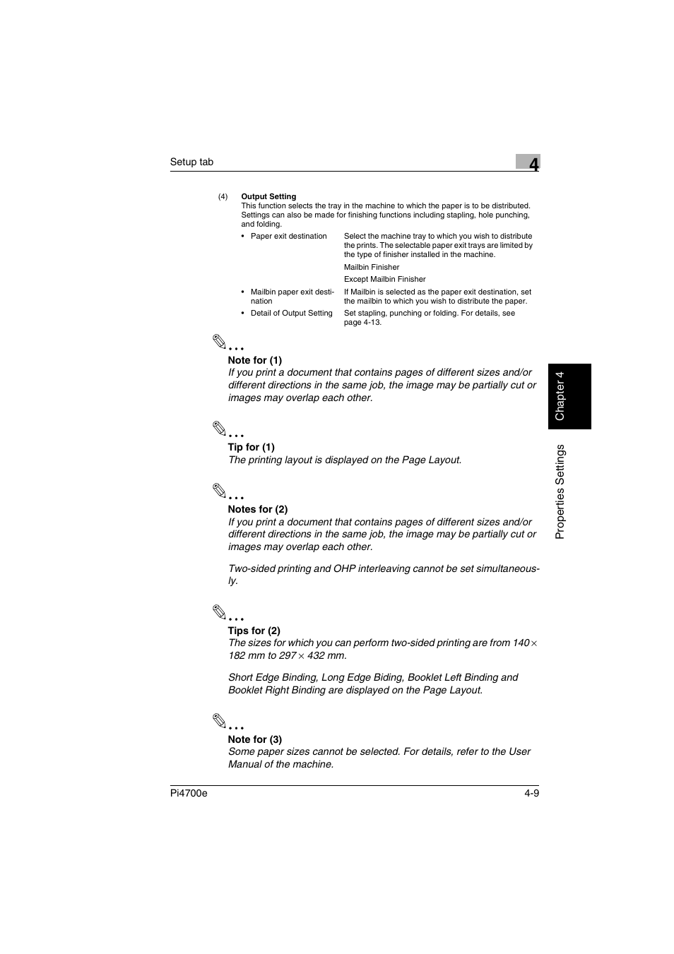 Minolta PI4700E User Manual | Page 92 / 426