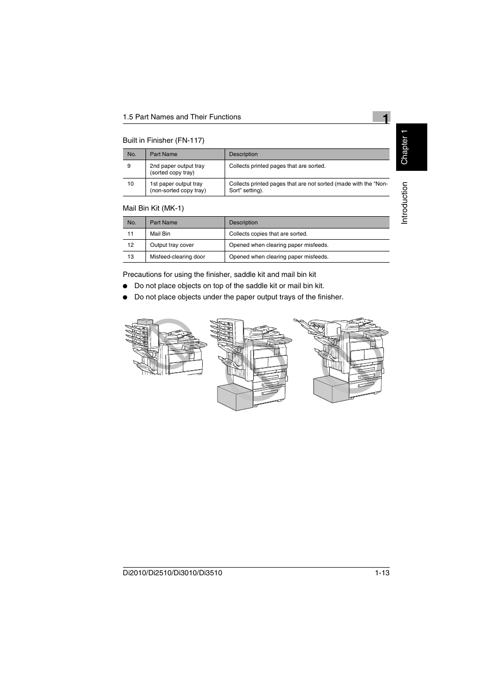 Minolta DI2510 User Manual | Page 20 / 210