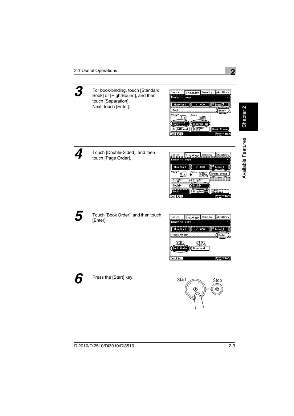 Minolta DI2510 User Manual | Page 24 / 210