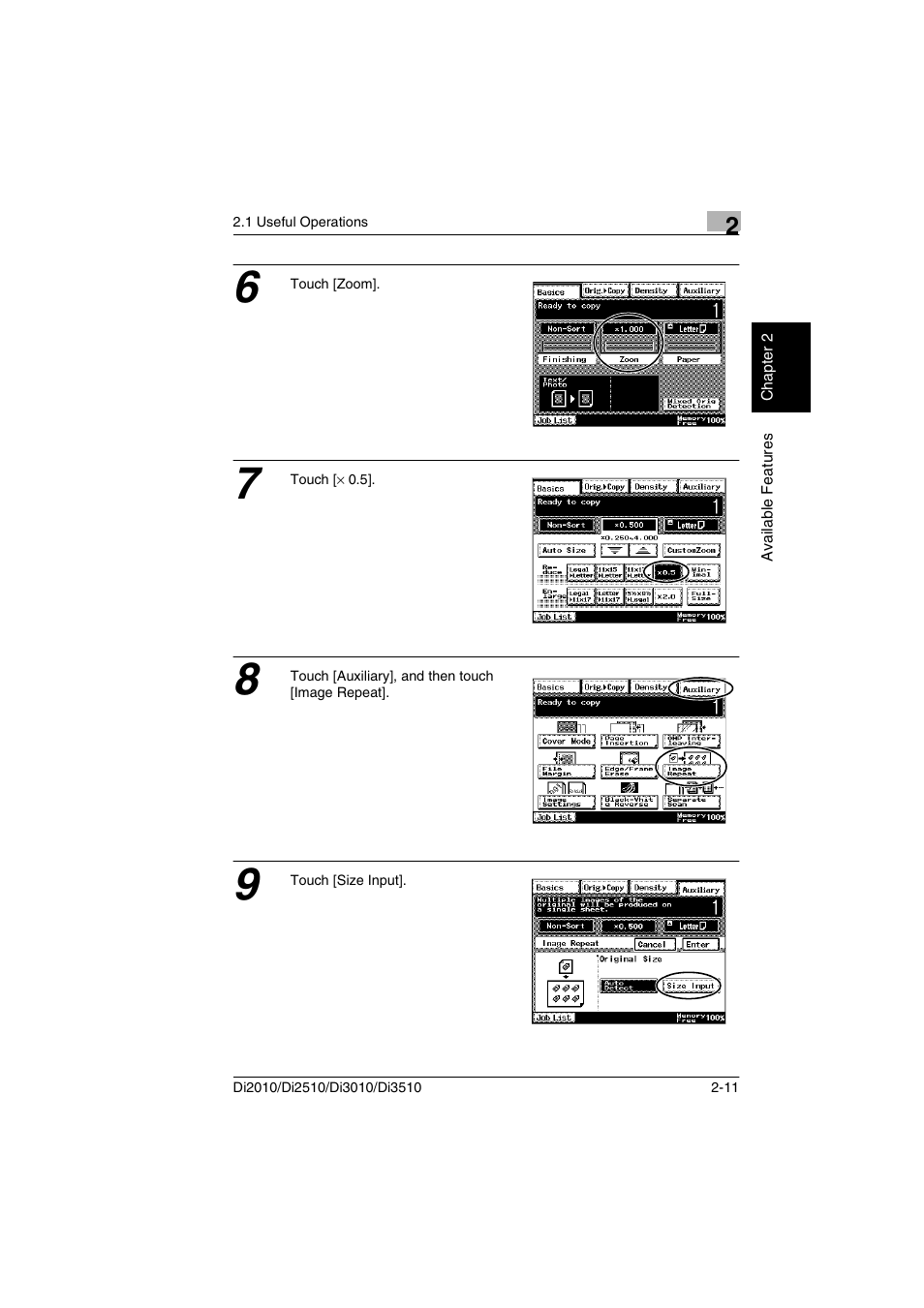 Minolta DI2510 User Manual | Page 32 / 210