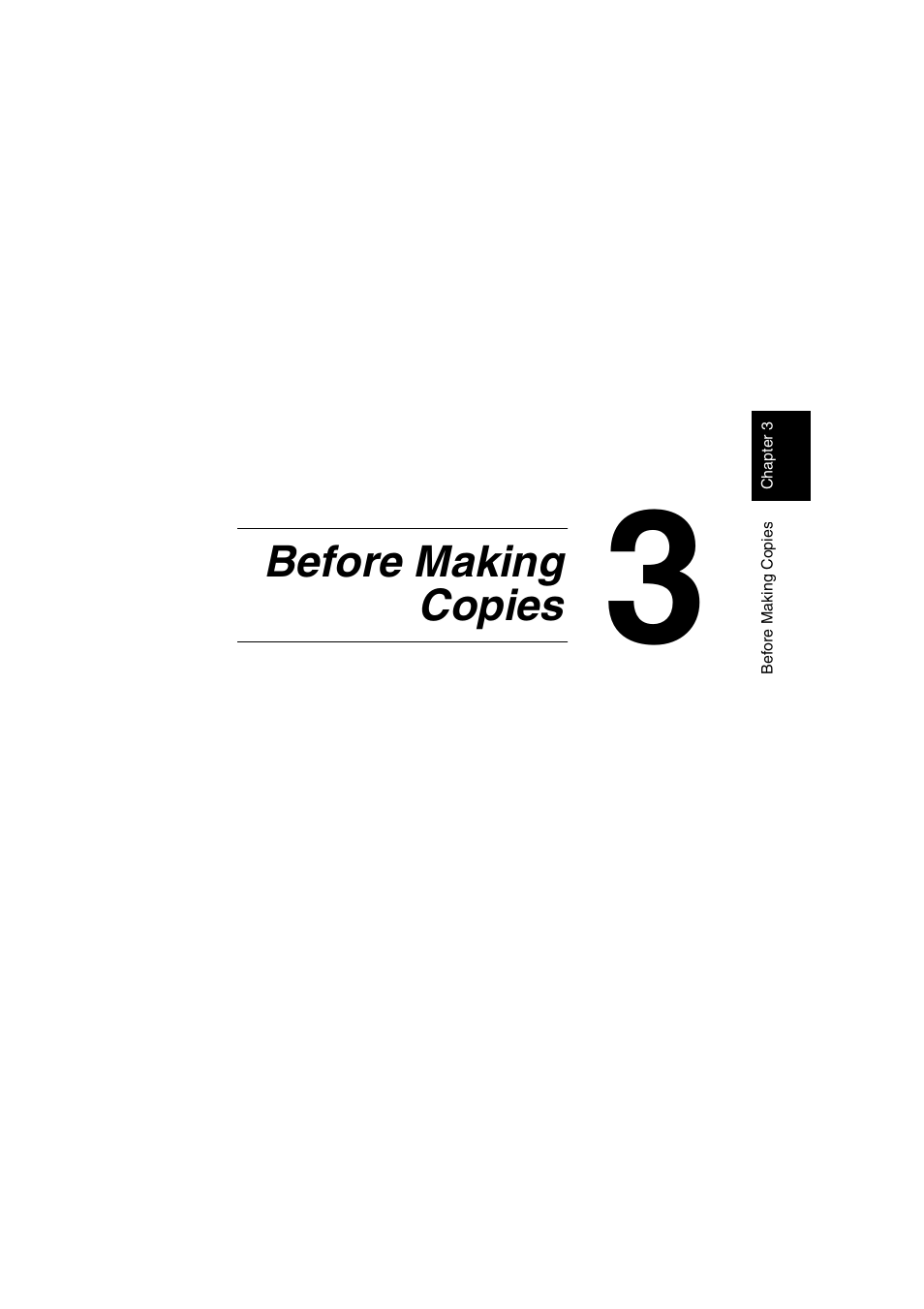 Ch.3 before making copies, Before making copies | Minolta DI2510 User Manual | Page 42 / 210