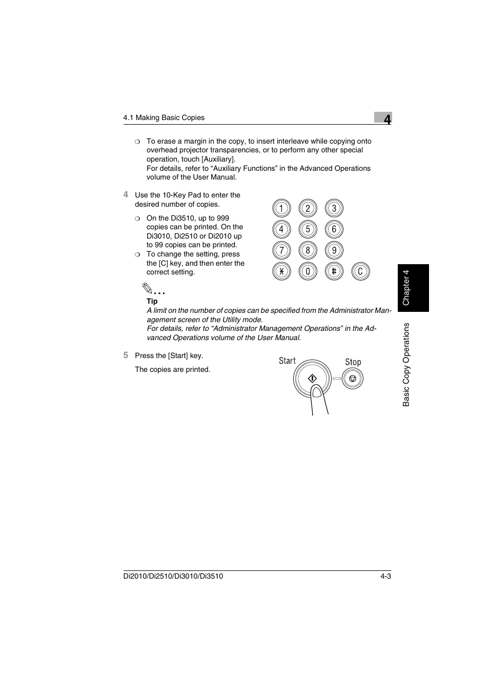 Minolta DI2510 User Manual | Page 66 / 210